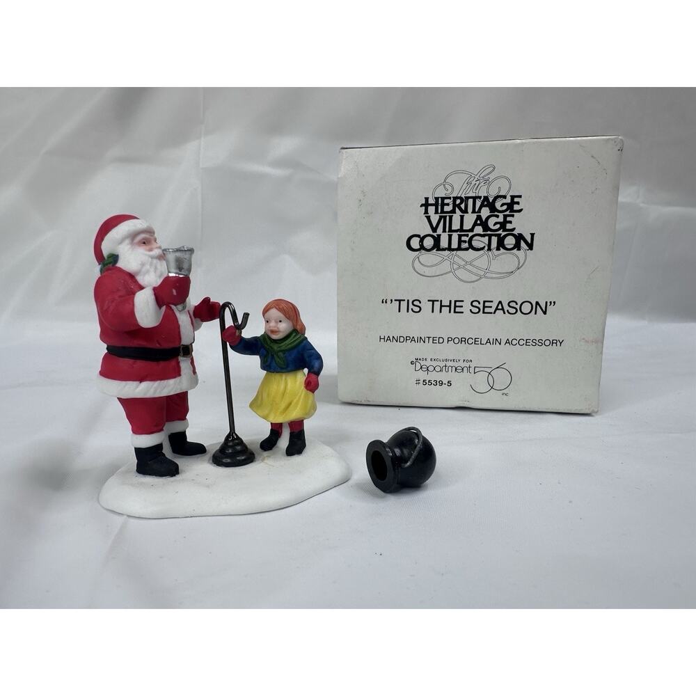 'Tis The Season Dept. 56 Snow Village Accessory #55395 Christmas Village